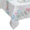 Threadmade Home Hydrangea Sketch Double Border Tablecloth, Multicolor - 60"W x 102"L